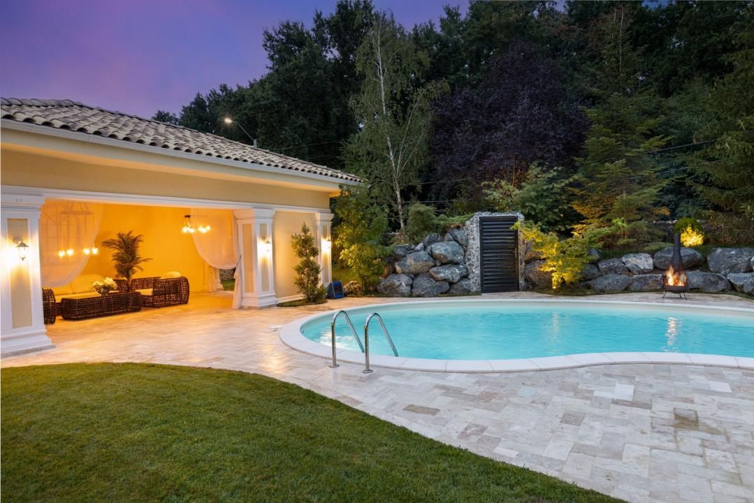 Vilă Mediteraneană de Lux cu Piscină, Jacuzzi și Șemineu | Pipera – Tunari – fotografia 9 din 28