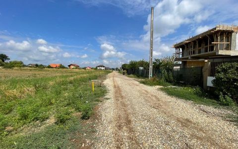Teren 1500 mp de vânzare Ghermănești Snagov – Str. Podul Înalt, deschidere 25 ml