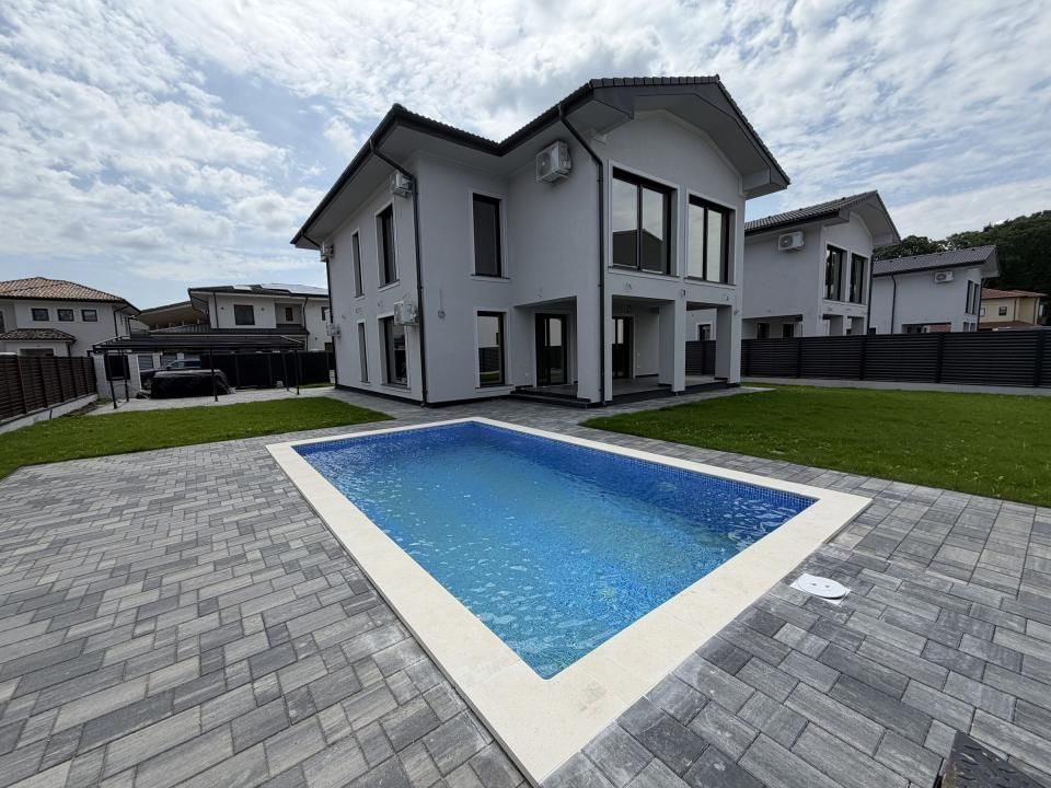 Vilă premium cu piscină și fotovoltaice - Laguna Albastră - Corbeanca – fotografia 1 din 23