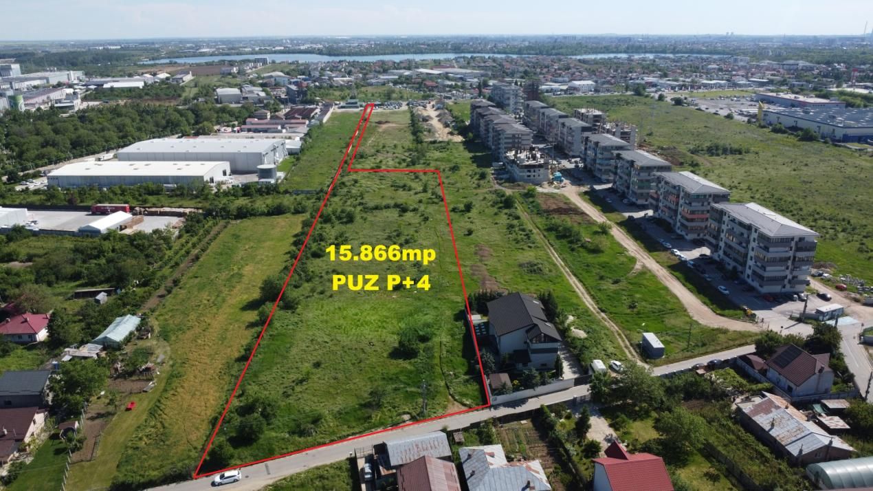 Oportunitate de Investiție: Teren Intravilan 15.866 mp PUZ P+4+M și Dublu Acces – fotografia 2 din 11