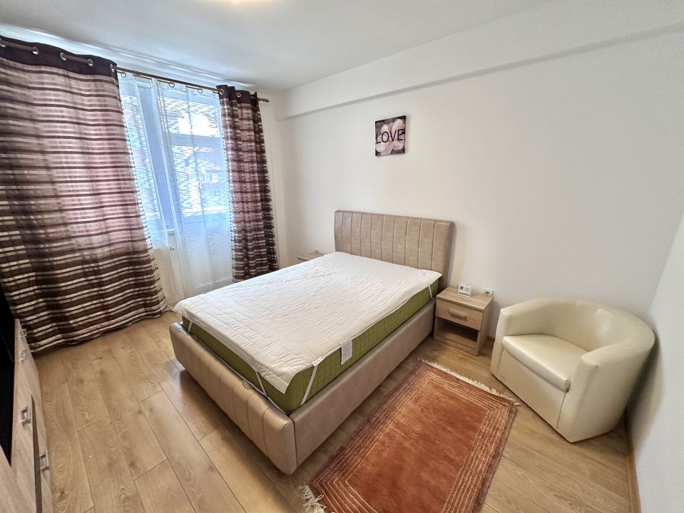 Apartament 2 Camere CENTRU Bloc Nou de Inchiriat Balcon MOBILAT Parcare – fotografia 1 din 14