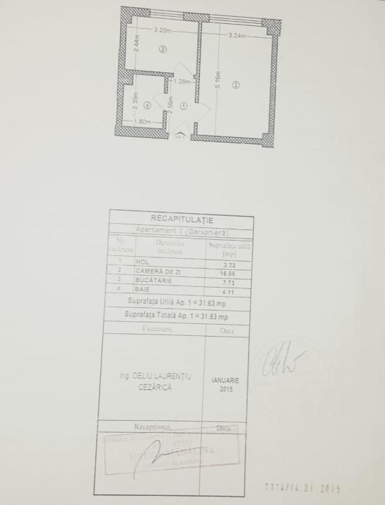 Garsonieră 32 mp | 2 locuri parcare | Vista Residence | Comision 0% – fotografia 13 din 13