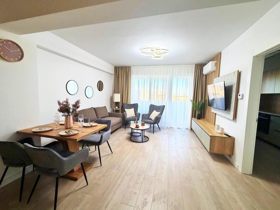 Apartament cu 3 camere de vanzare in Oradea, bloc nou Iosia, mobilat si utilat – fotografia 1 din 11
