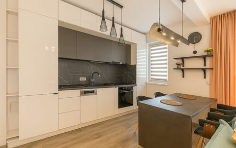 Apartament 2 camere, open space, 50mp, etajul 2/3 in Giroc