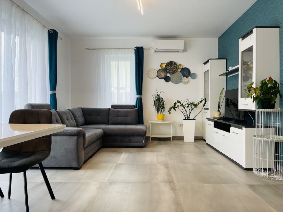 Curte 100 mp | Apartament modern, 55 mp | Parcare si Comision 0% – fotografia 1 din 23