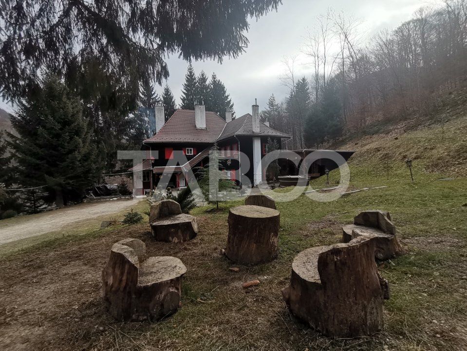 Pensiune de lux de vanzare in inima padurii langa Sibiu – fotografia 5 din 54