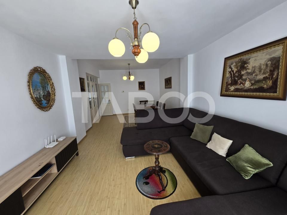 Apartament 4 camere de inchiriat 140 mp cu garaj zona Rahovei Sibiu – fotografia 11 din 26