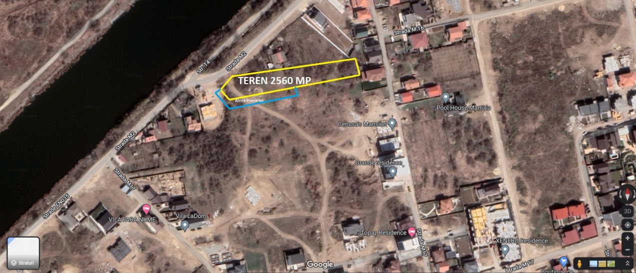 Teren de vanzare Mamaia Nord strada M2 , suprafata 2560 mp , – fotografia 1 din 3
