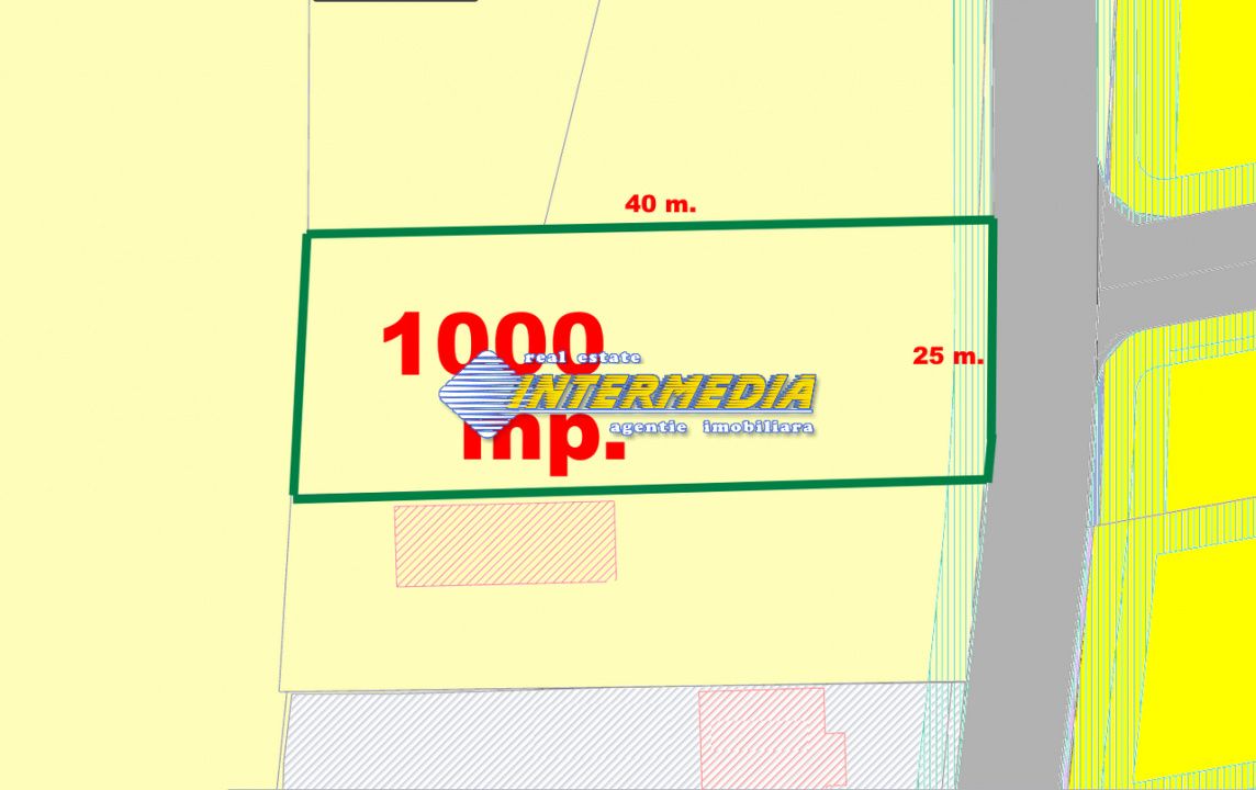 Teren intravilan de vanzare 1000 mp Alba-Micesti, utilitati – fotografia 2 din 4