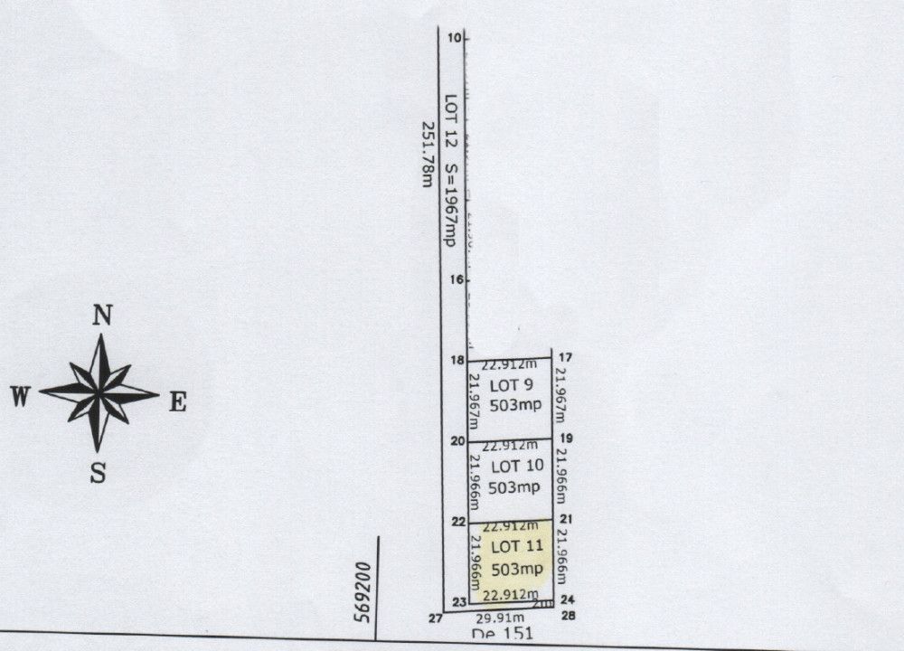 teren casa  Ciorogarla , Loturi de  casa 500 -1500mp Manastirea Samurcasi – fotografia 1 din 3
