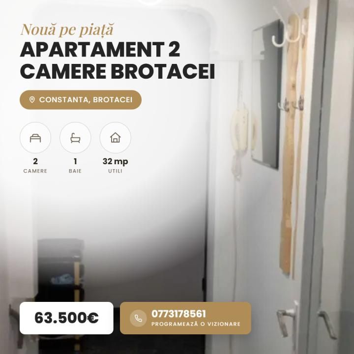 Apartament 2 camere Brotacei – fotografia 1 din 9