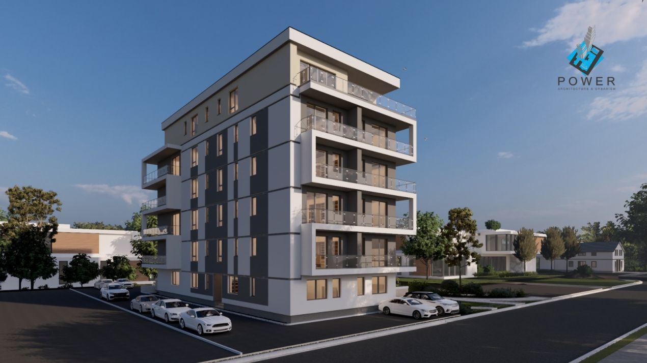 Penthouse modern, 3 camere, 90 mp utili + terasa 30 mp - Esso Giroc – fotografia 2 din 4