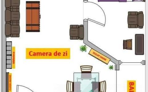 2 camere | 62 mp | Balcon 9 mp | Mărăști–Str. București | Lângă blocul Farmec