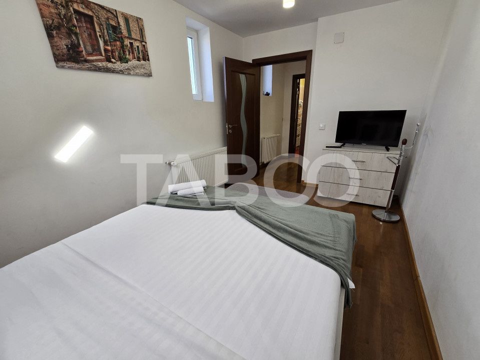 Apartament functional in regim hotelier 4 camere terasa parcare Sibiu – fotografia 13 din 19
