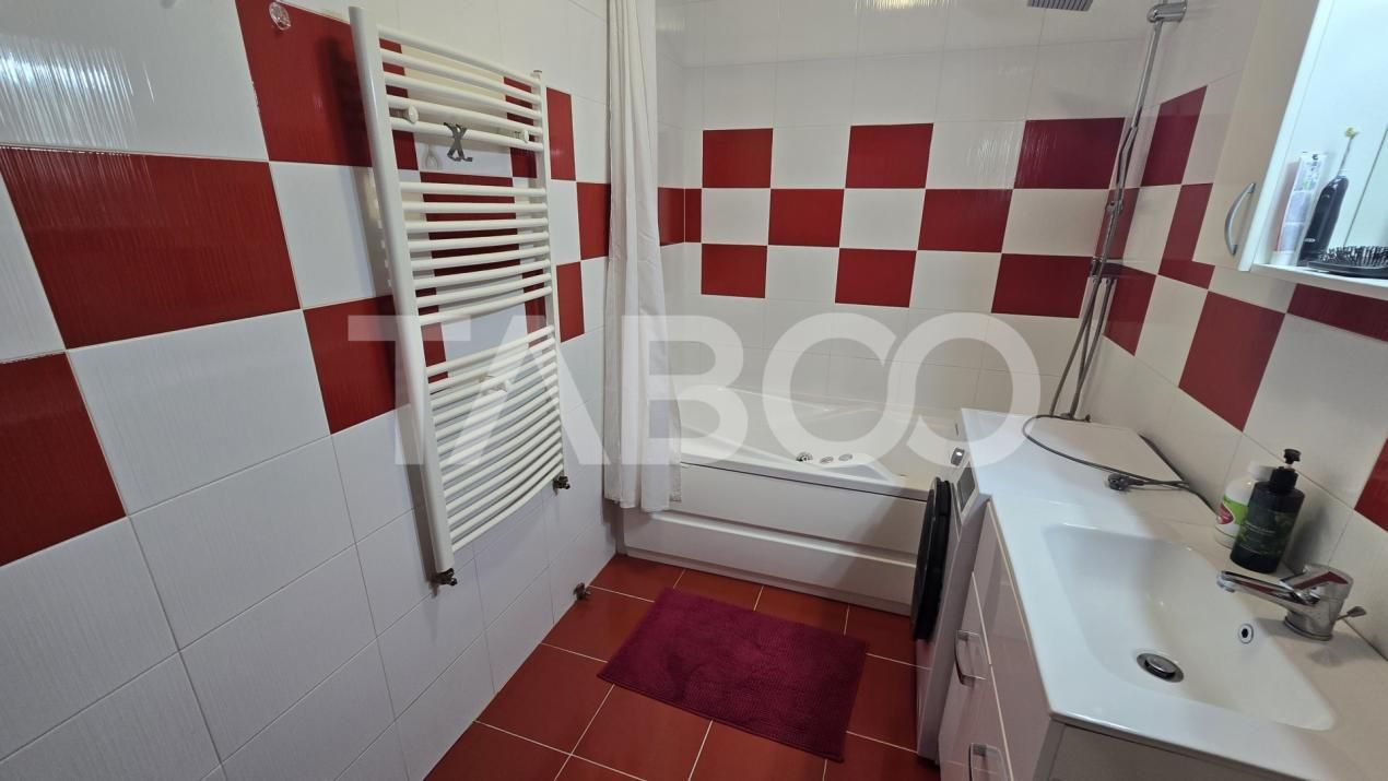 Apartament de inchiriat mobilat utilat 3 camere zona Rahovei Sibiu – fotografia 14 din 14