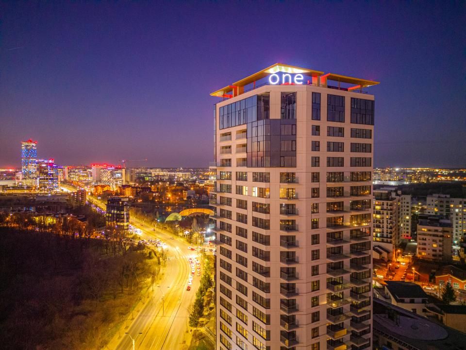 Panoramic View 16 Floor • 4 Rooms + 2 Parking • One Verdi Park • Floreasca – fotografia 8 din 22
