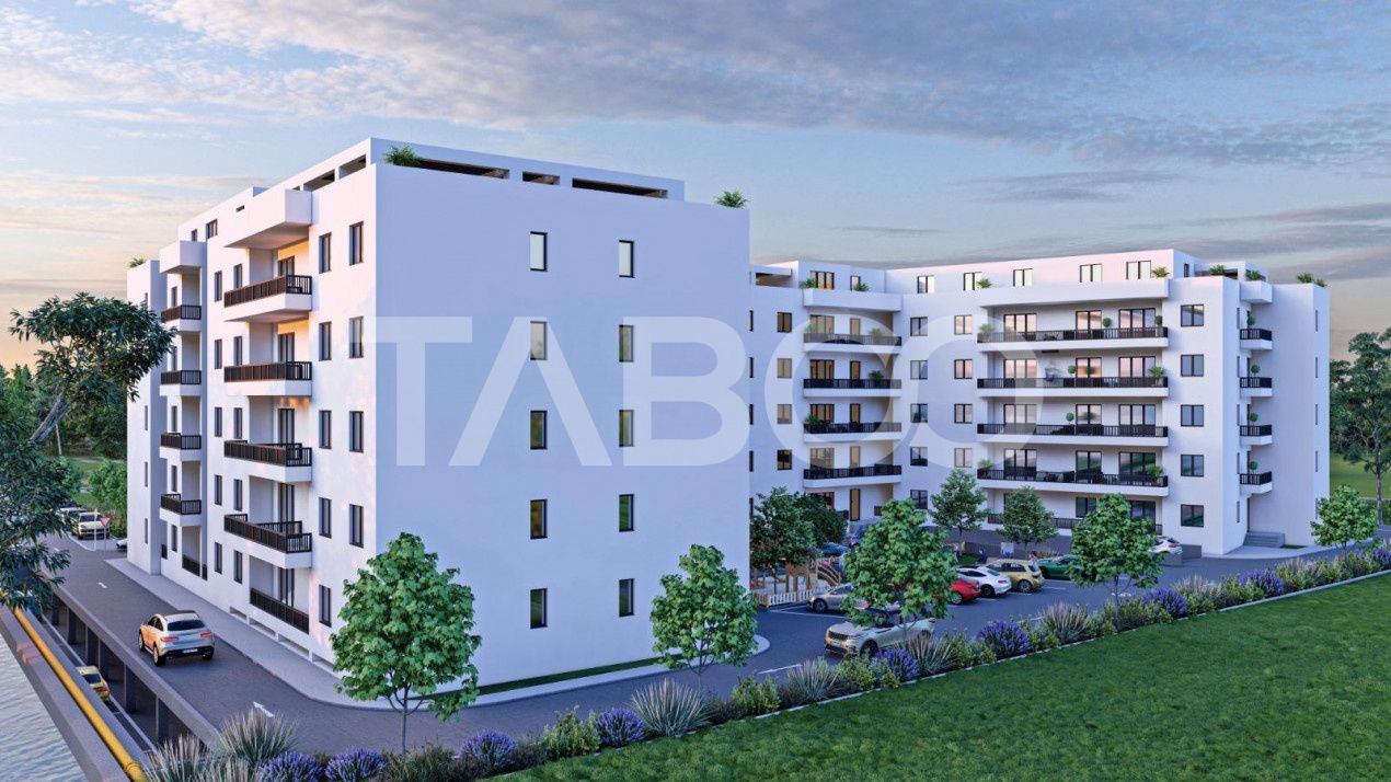 Apartament decomandat 3 camere 2 bai 83 mpu 2 balcoane Sibiu Rahovei – fotografia 16 din 18