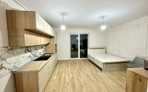 Apartament o camera, 30.5 mp utili, balcon, parcare inclusa - Giroc