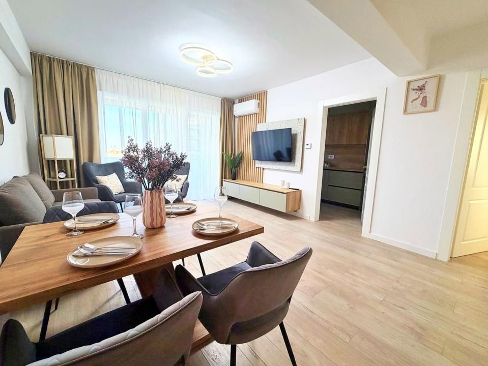 Apartament cu 3 camere de vanzare in Oradea, bloc nou Iosia, mobilat si utilat – fotografia 2 din 11