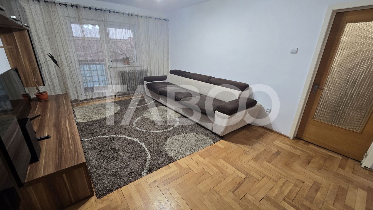Apartament de inchiriat Central 3 camere balcon 2 bai mobilat utilat – fotografia 3 din 14