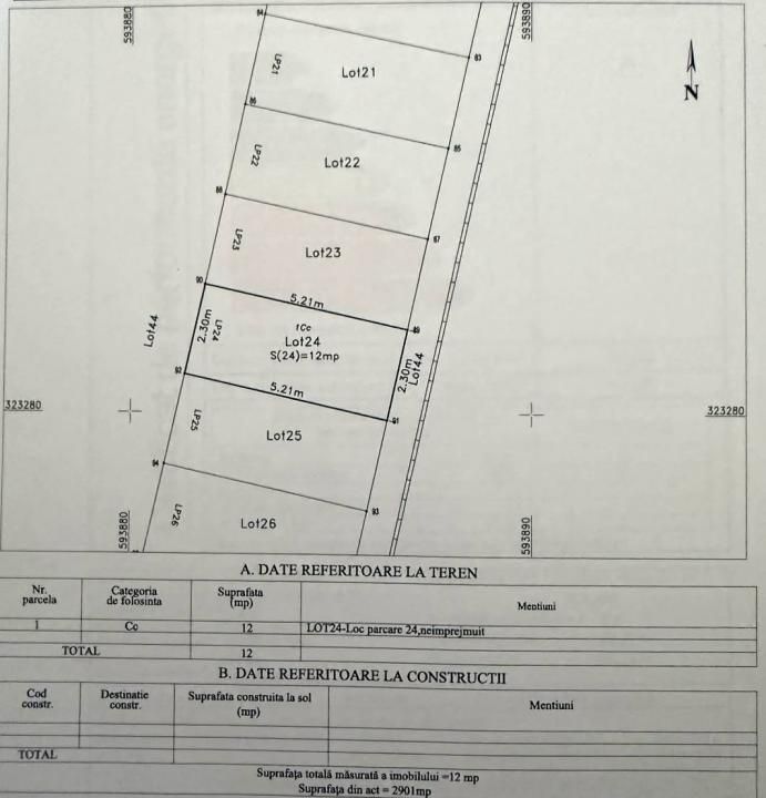 2 Camere 66mp Aleea Tornadei - Empire Residence / Bloc 2022 / Parcare – fotografia 22 din 23