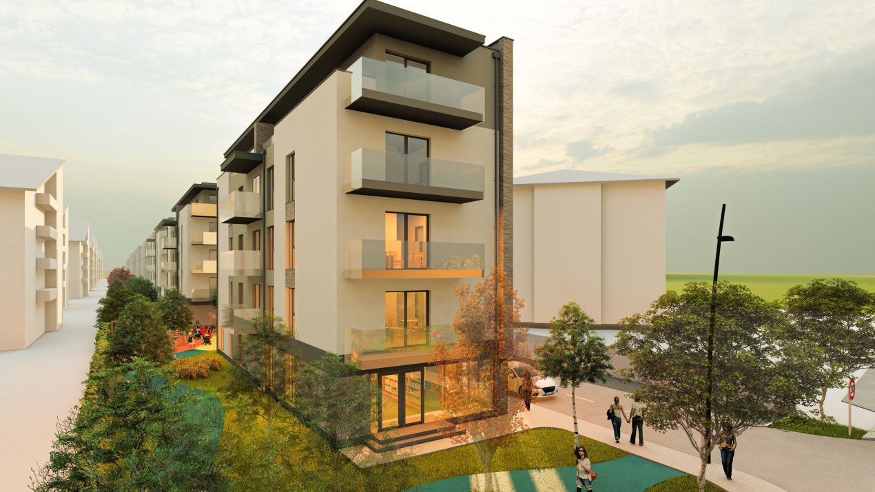 Apartament 2 camere, complex rezidential nou LIFT, finisat, parcare,str.Cetatii! – fotografia 1 din 6