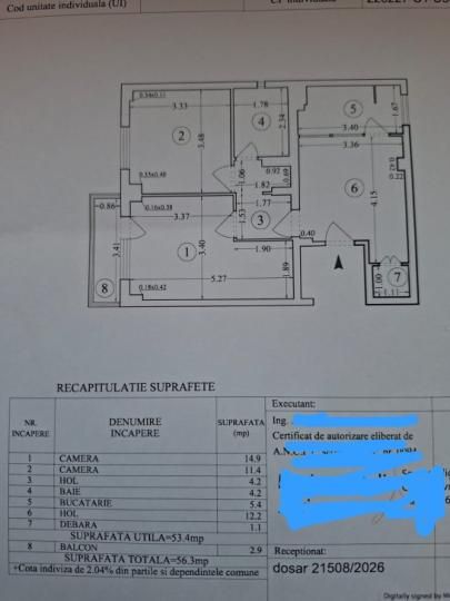 2 Camere de vanzare | Mosilor | Metrou | Bloc Reabilitat | Necesita Renovare – fotografia 15 din 15