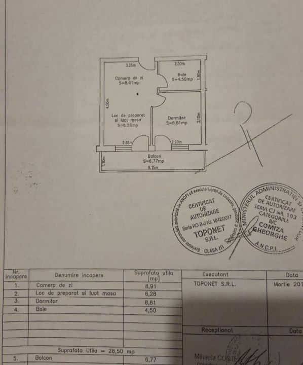 Apartament de vanzare 2 camere, complet mobilat si utilat, parcare, zona Porii! – fotografia 13 din 13