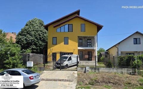 Vilă P+2 cu Spațiu Comercial și Teren 1000 mp – Răzvad, Dâmbovița