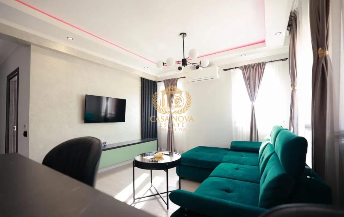 Apartament 2 camere, cartier Intre Lacuri,  finisaje moderne – fotografia 1 din 7