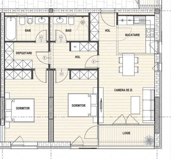 3 Camere de inchiriat | Herastrau | Parcare | Pet Friendly – fotografia 8 din 8