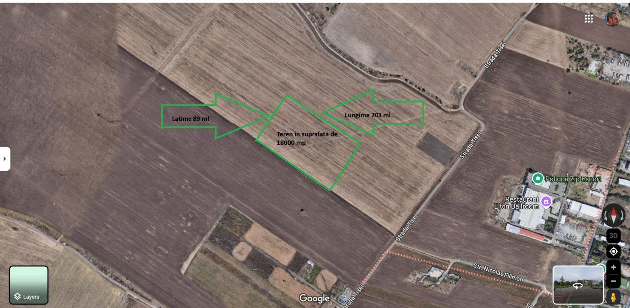 Teren de vanzare 6000 mp - zona Palas - propunere intravilan – fotografia 4 din 4