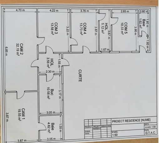 Spațiu de închiriat, 150 mp, 5 camere – central, strada Avram Iancu – fotografia 10 din 10