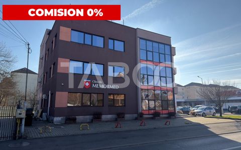 Cladire moderna cu teren 890 mp P+2E+ET birouri si spatiu comercial