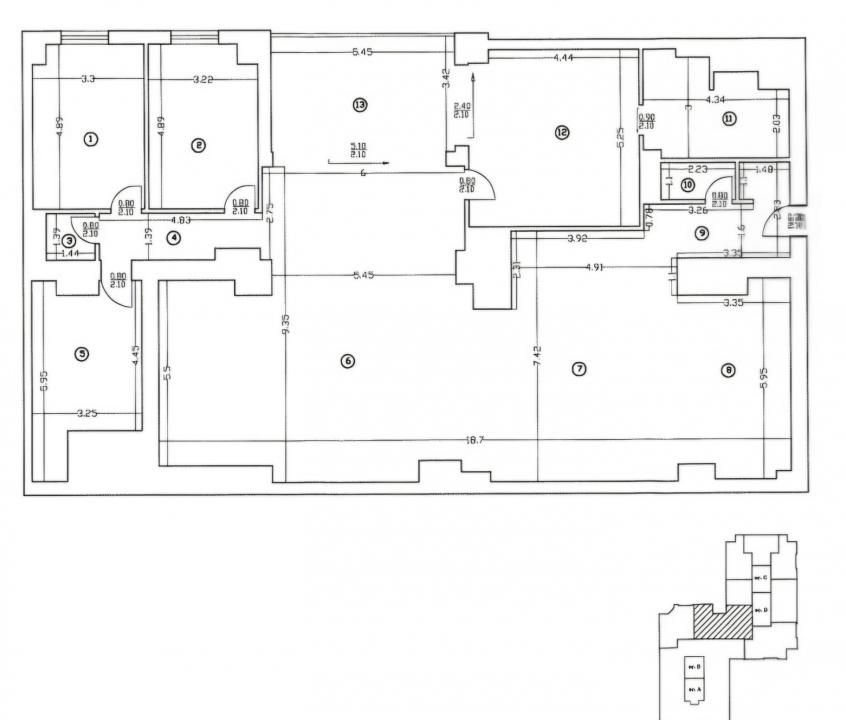 0% Comision! Penthouse 254mp | Living 116mp | UpGround | Semifinisat – fotografia 7 din 18