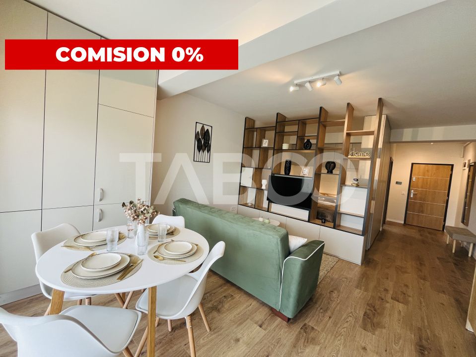 Garsoniera 38 mp cu terasa - incalzire in pardosea si aer conditionat – fotografia 1 din 9