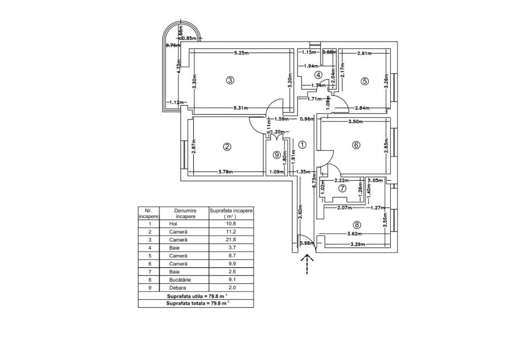 Aviatiei | Apartament 4 camere, 80 mp, 2 bai | renovat integral – fotografia 10 din 35