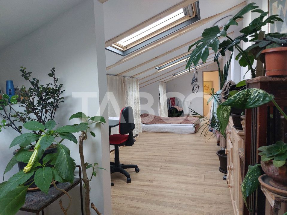 Apartament de vanzare 105 mp 3 camere curte 340 mp in acte Cisnadie – fotografia 14 din 27