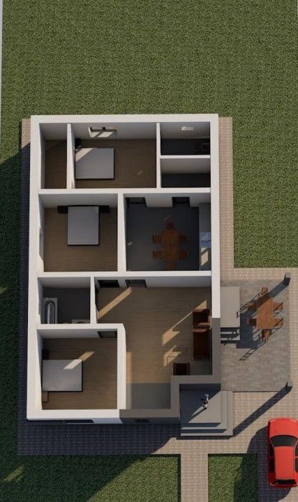 Casa individuala, 4 camere, 105 utili, 580 teren- Sanmihaiu Roman 0% – fotografia 25 din 27