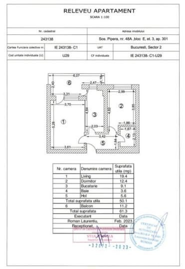 2 Camere | Aviatiei | Metrou | Parcare Subterana | Nusco City | Promenada – fotografia 16 din 16
