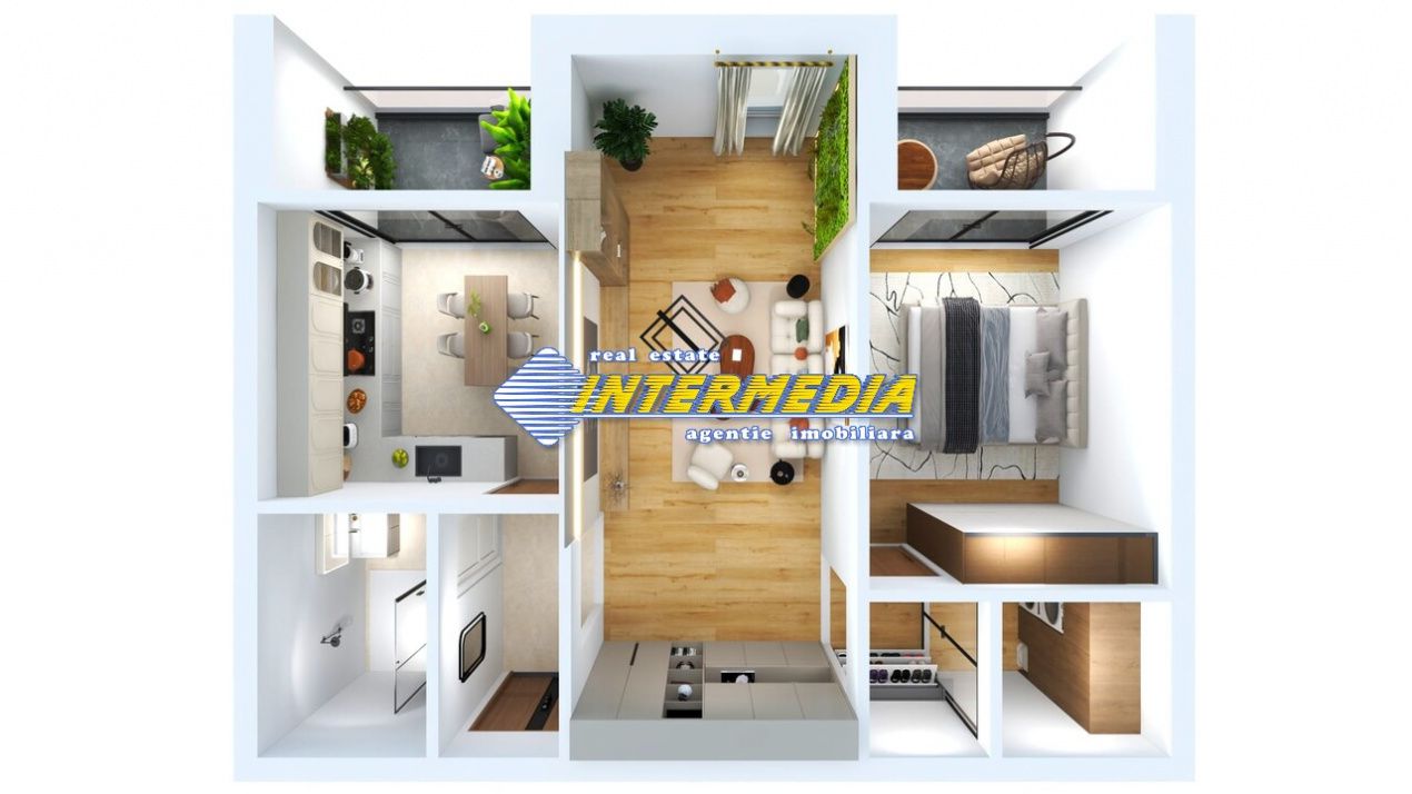 Apartament 2 camere BLOC NOU Cetate Balcon Boxa Clima Parcare Finisat la cheie – fotografia 15 din 15