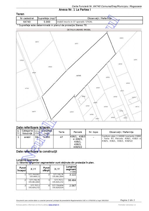 Mogosoaia-Teren 5.000 mp Str. Nichita Stănescu – Pretabil Proiect Imobiliar – fotografia 3 din 3