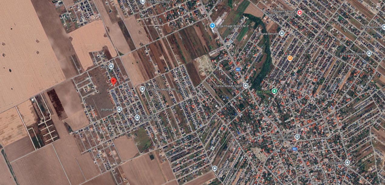 Teren Intravilan zona Sf. Ana In Berceni | utilitati: curent | #UG3E – fotografia 5 din 9