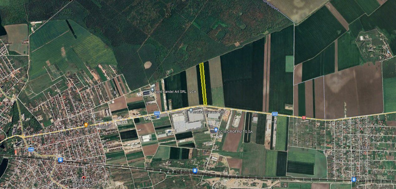 Teren Vanzare Intravilan Branesti investitie Zona Industriala Makita – fotografia 17 din 35