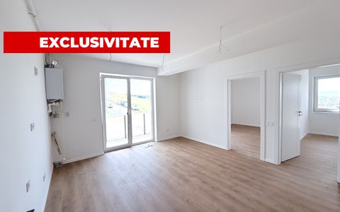 Apartment finisat 3 camere, bloc nou, zona Apahida