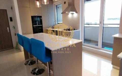 Apartament 2 camere 58mp, 2 balcoane, finisat modern, parcare,bloc nou