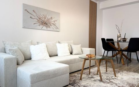Apartament 2 camere, decomandat, parcare, balcon, mobilat și utilat–Florești