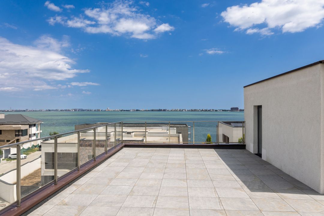 Apartament 3 camere la etajul 2 | Terasa privata 70m | Vedere frontală spre Lac – fotografia 3 din 26