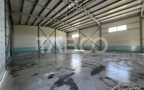 Hala industriala de inchiriat 528 mp utili zona Vest a Sibiului