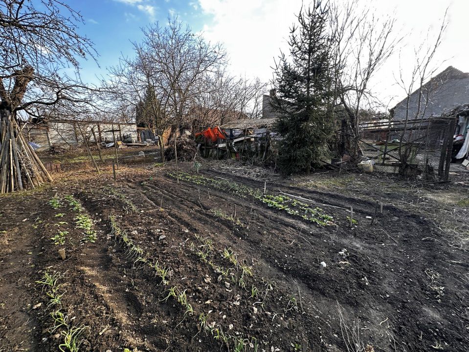 OKAZIE! Casa Veche Barabant 1242mp Teren d=17m Gard Asfalt Bransamente Utilitati – fotografia 4 din 15